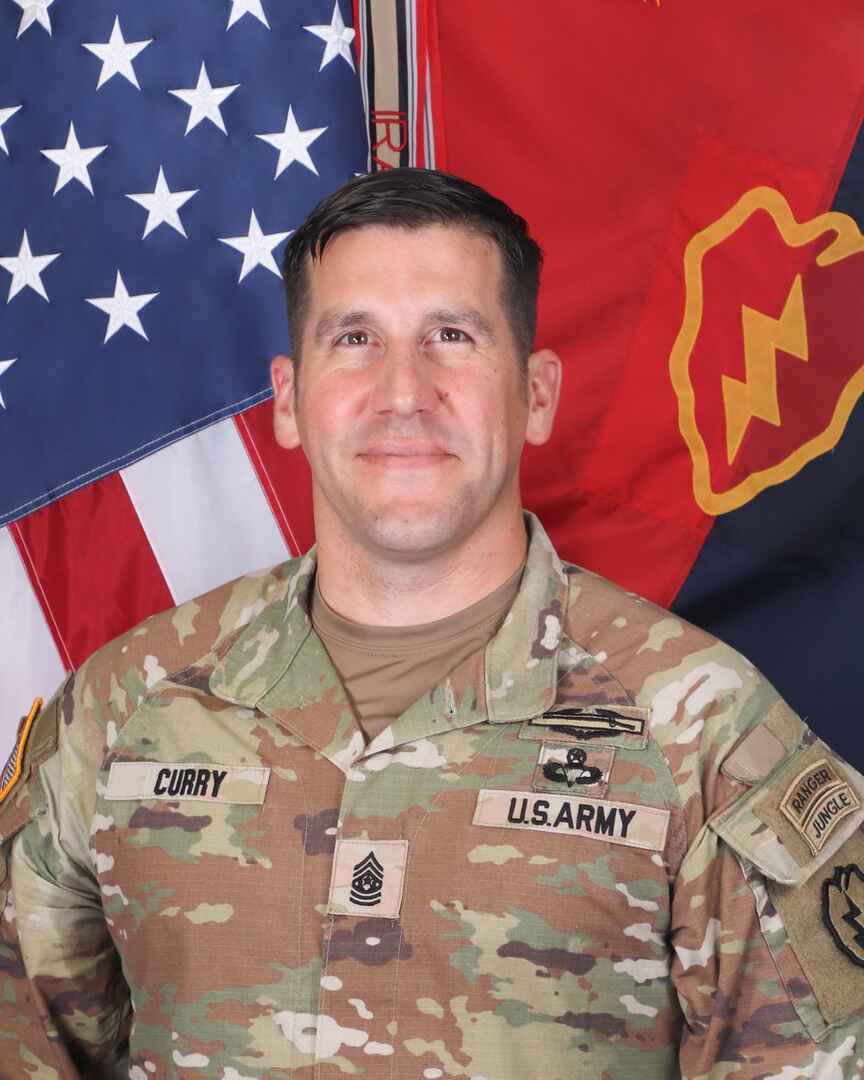 Command Sgt. Maj. Shaun Curry