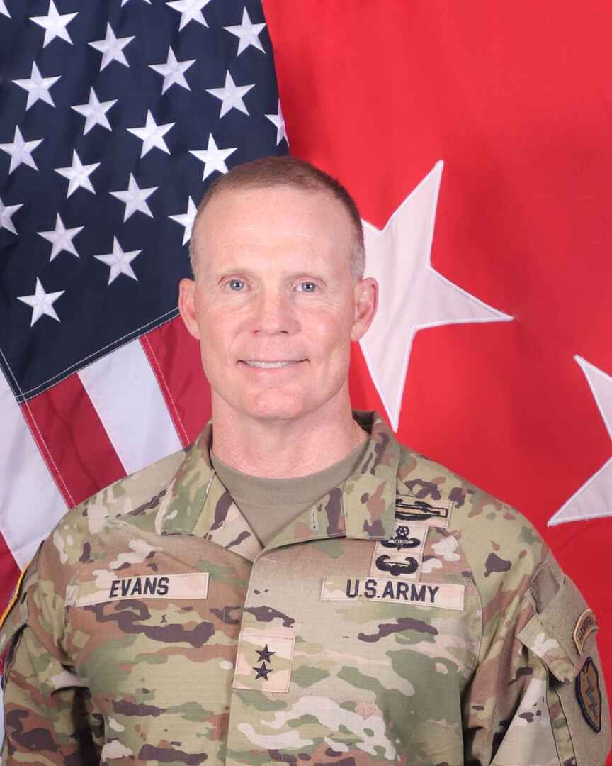 Maj. Gen. Marcus Evans