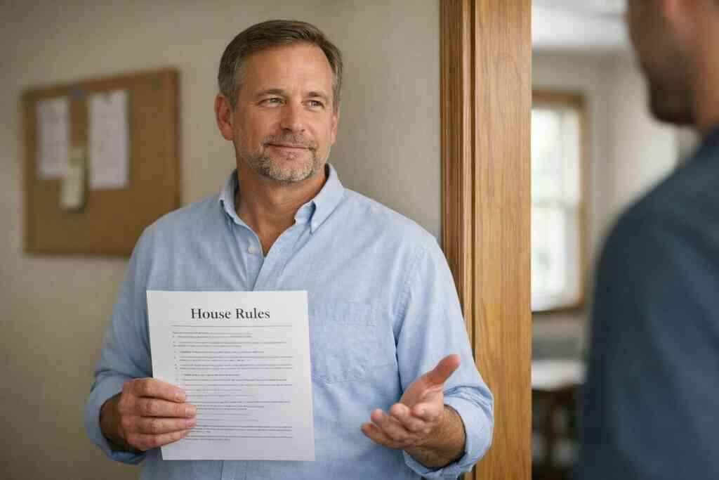 When a house manager should connect residents to aftercare, job assistance sober living, or recovery support — Addiction